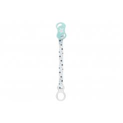 Клипса для пустышек Nuvita Зеленая с кольцом Фото 1