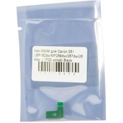 Чип для картриджа WWM Canon 051 Black 1.7K Фото 1
