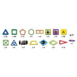 Конструктор Магнікон 300 деталей Plastic box Фото 5