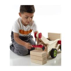 Спецтехника Guidecraft Block Science Trucks Большой эвакуатор Фото 1