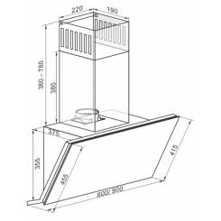 Вытяжка кухонная Kaiser AT6430FECO Фото 3