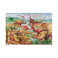 Пазл Melissa&Doug Мега "Динозавры", 48 элементов Фото