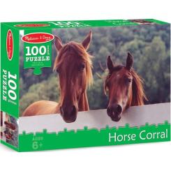 Пазл Melissa&Doug Лошади, 100 элементов Фото