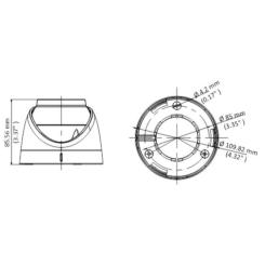 Камера видеонаблюдения Hikvision DS-2CE72DFT-F (3.6) Фото 6