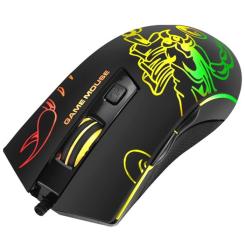 Мышка Marvo M209 LED USB Black Фото