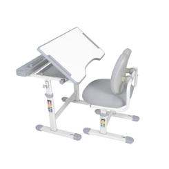 Парта со стулом FunDesk Vivo Grey Фото 4