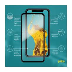 Стекло защитное Piko Full Glue iPhone XR/11 black Фото 1