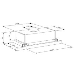 Вытяжка кухонная Eleyus LOTUS 700 50 X Фото 9