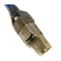 Коннектор Kingda RJ45 cat.6A STP 8P8C, безинструментальный Фото
