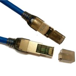 Коннектор Kingda RJ45 cat.6A STP 8P8C, безинструментальный Фото 1