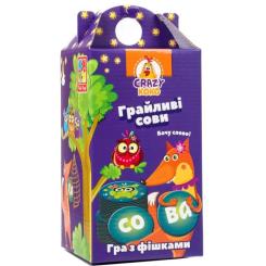 Настольная игра Vladi Toys Шальные совы. Вижу слово! (укр.) Фото