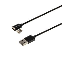 Дата кабель Grand-X USB 2.0 AM to Lightning 1.0m Magnet Фото 1