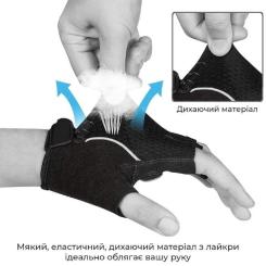 Велоперчатки PowerPlay 5041 Black/Blue L Фото 3