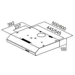 Вытяжка кухонная Pyramida UX 60 IV Фото 10