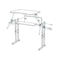 Парта со стулом Sector Нежность трансформер Фото 6