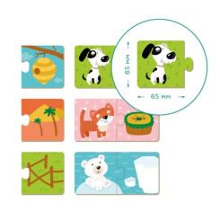 Пазл DoDo Звірята та їх Домівки Фото 2