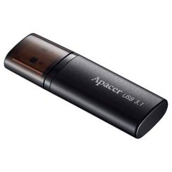 USB флеш накопитель Apacer 32GB AH25B Black USB 3.1 Фото 1