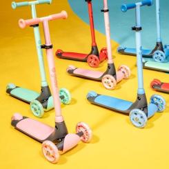 Самокат Neon Yvolution YGlider KIWI Розовый Фото 6