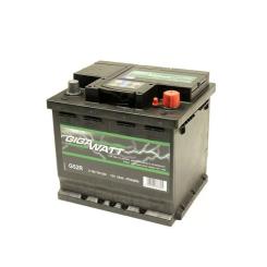 Аккумулятор автомобильный GigaWatt 52А Фото 1