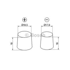 Аккумулятор автомобильный Bosch 60А Фото 4