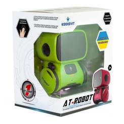 Интерактивная игрушка AT-Robot робот с голосовым управлением зеленый, укр Фото 3