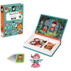 Развивающая игрушка Janod Магнитная книга Сказки Фото 1