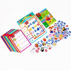 Развивающая игрушка Vladi Toys Азбука с магнитной доской укр Фото 1