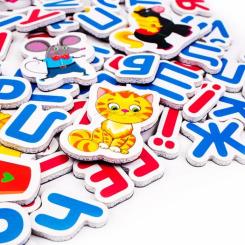 Развивающая игрушка Vladi Toys Азбука с магнитной доской укр Фото 3