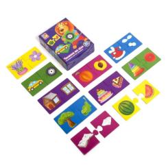 Развивающая игрушка Vladi Toys Часть и целое, украинский язык Фото 1