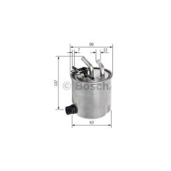 Фильтр топливный Bosch F 026 402 096 Фото 4