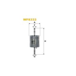 Фильтр топливный Wixfiltron WF8333 Фото