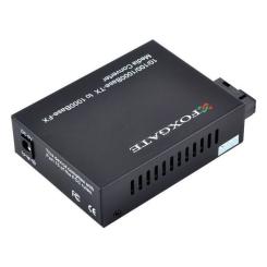 Медиаконвертер FoxGate EC-Q-1G-1SM-1550nm-20 Фото 1