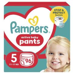 Подгузники Pampers трусики Pants Junior Размер 5 (11-17 кг) 96 шт Фото