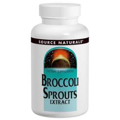 Травы Source Naturals Экстракт Брокколи 250 мг, 120 таблеток Фото