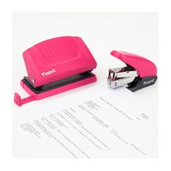 Степлер Axent Shell 24/6 20 л Розовый Фото 2