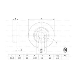 Тормозной диск Bosch 0 986 478 238 Фото 4