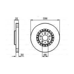 Тормозной диск Bosch 0 986 479 202 Фото 4