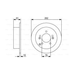 Тормозной диск Bosch 0 986 479 345 Фото 4