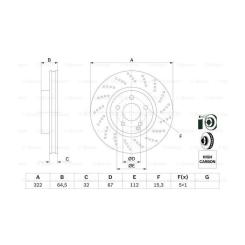 Тормозной диск Bosch 0 986 479 408 Фото 4