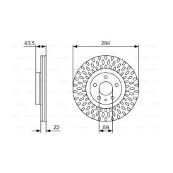 Тормозной диск Bosch 0 986 479 558 Фото 4