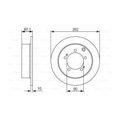 Тормозной диск Bosch 0 986 479 603 Фото 4