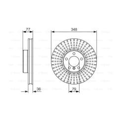 Тормозной диск Bosch 0 986 479 774 Фото 4