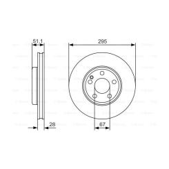 Тормозной диск Bosch 0 986 479 A01 Фото 4
