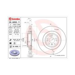 Тормозной диск Brembo 09.A958.11 Фото
