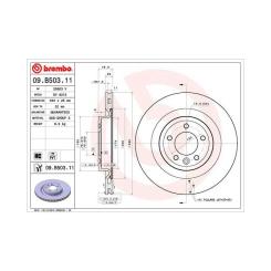 Тормозной диск Brembo 09.B503.11 Фото