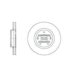 Тормозной диск HI-Q SD1055 Фото