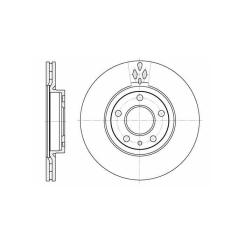 Тормозной диск LPR L2053V Фото