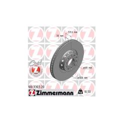 Тормозной диск ZIMMERMANN 100.3303.20 Фото