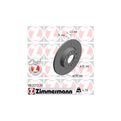 Тормозной диск ZIMMERMANN 110.2213.20 Фото