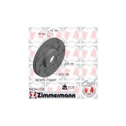 Тормозной диск ZIMMERMANN 150.3447.55 Фото